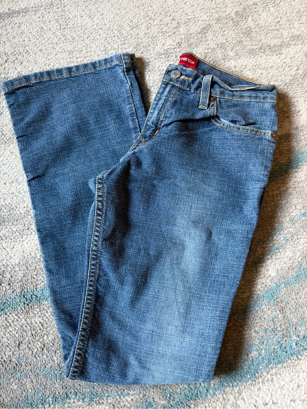 Vintage Levi's 518 Size 3 Super Low Bootcut Stretch Jeans